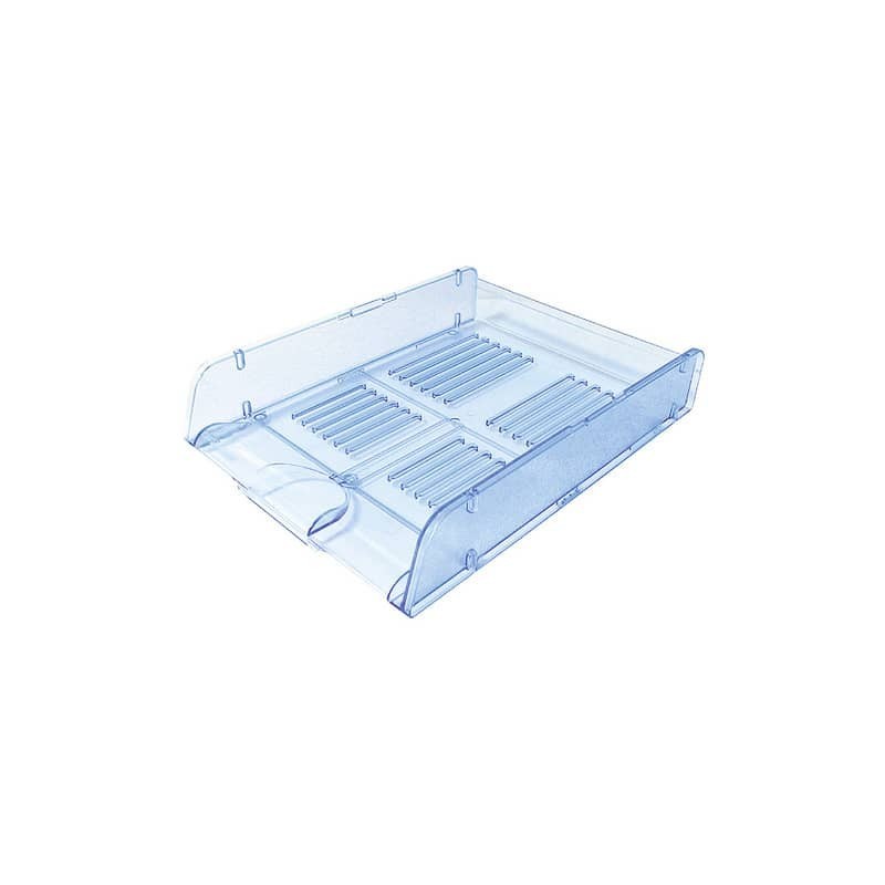 Vaschette portacorrispondenza azzurro trasparente Arda Classic A4 in conf. da 10 - TR25310BL