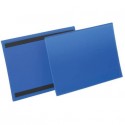 Tasche per identificazione Durable con bande magnetiche blu f.to esterno mm. 311x225- inserto A4 orizz. cf 50- 174507