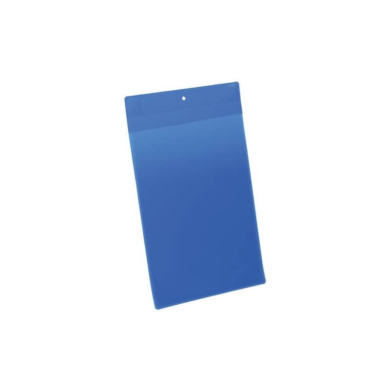 Tasche per identificazione Durable con magneti al neodimio blu f.to esterno mm. 223x368- inserto A4 vert. Cf. 10- 174707