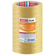 Nastro adesivo Tesafilm® standard trasparente 15 mm x 66 m - torre da 10 rotoli - 57388-00001-01