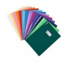 Copriquaderno con etichetta Favorit Coprimaxi Beat - A4 in PVC laccato spessore 180 µm celeste - 100500892 (Conf.30)