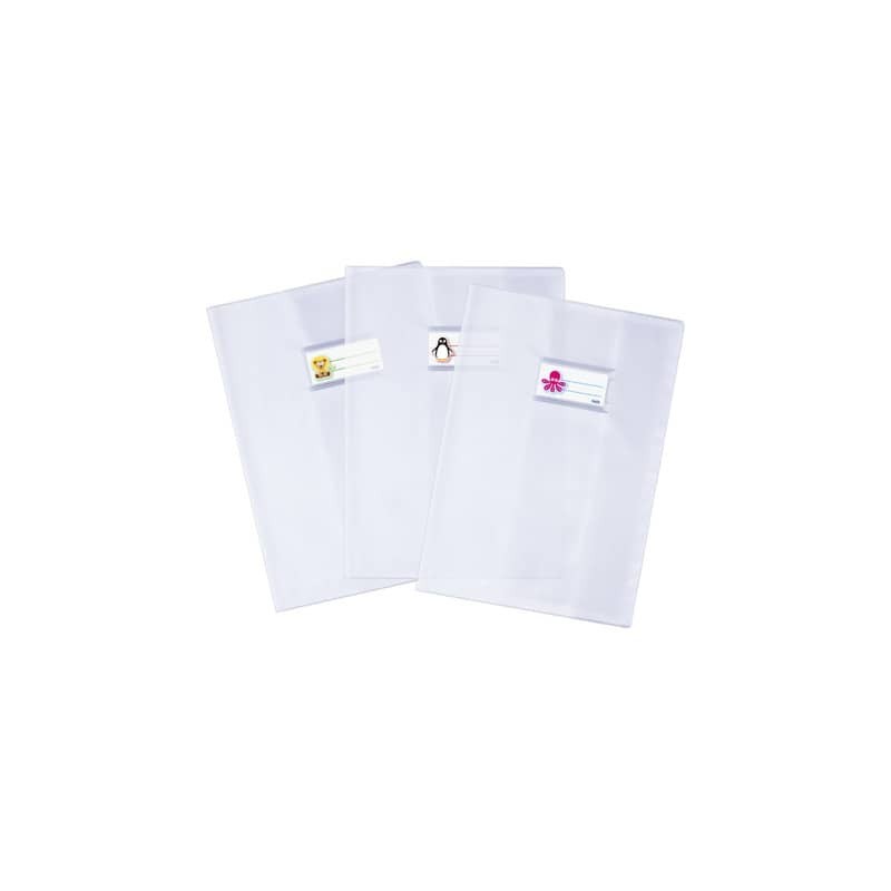 Copriquaderno con etichetta Favorit Coprimaxi C70E A4 in PVC - spessore 170 µm - trasparente - 100500990 (Conf.30)