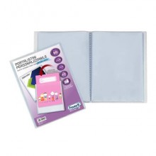 Portalistini a fogli fissi Favorit Sviluppo personalizzabili 22x30 cm - 80 buste trasparente - 400090487
