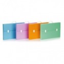 Valigetta in PPL Favorit Every Line Pastel colori assortiti 36,5x56,5x5 cm in conf. 6 - 100501081