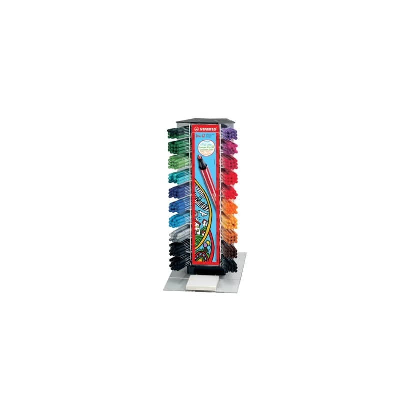Espositore 240 pennarelli Stabilo Pen 68 tratto 1 mm assortiti 68/240