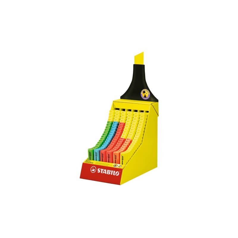 Espositore 300 evidenziatori Stabilo Boss Original 2-5 mm - colori assortiti - IT70/300