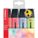 Evidenziatori Stabilo Boss Original Pastel conf. 4 colori assortiti 70/4-3