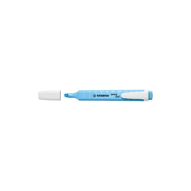 Evidenziatore Swing Cool Pastel Stabilo azzurro cielo - 275/112-8 (Conf.10)