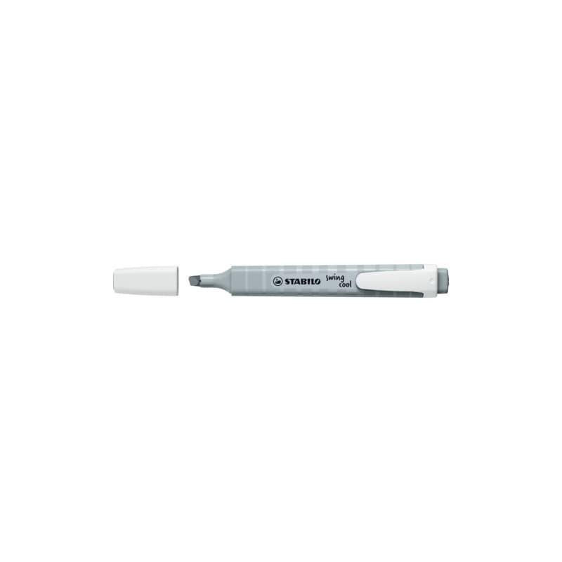 Evidenziatore Swing Cool Pastel Stabilo grigio polvere - 275/194-8 (Conf.10)