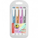 Evidenziatori Stabilo Swing® Cool Pastel conf. 4 colori assortiti - 275/4-08-2