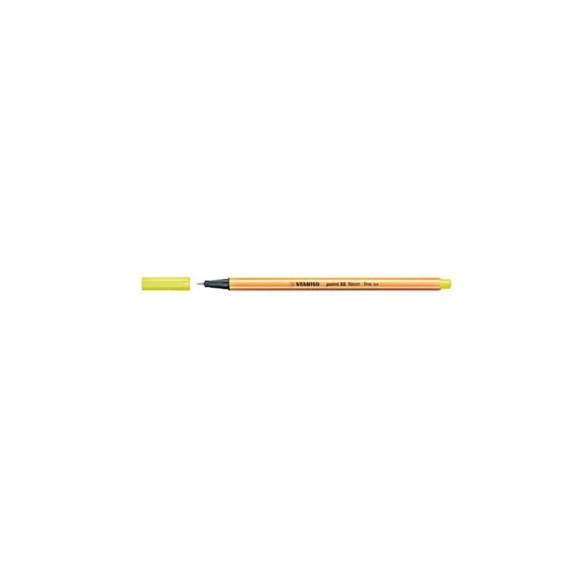 Fineliner Stabilo Point 88® 0,4 mm giallo neon 88/024 (Conf.10)