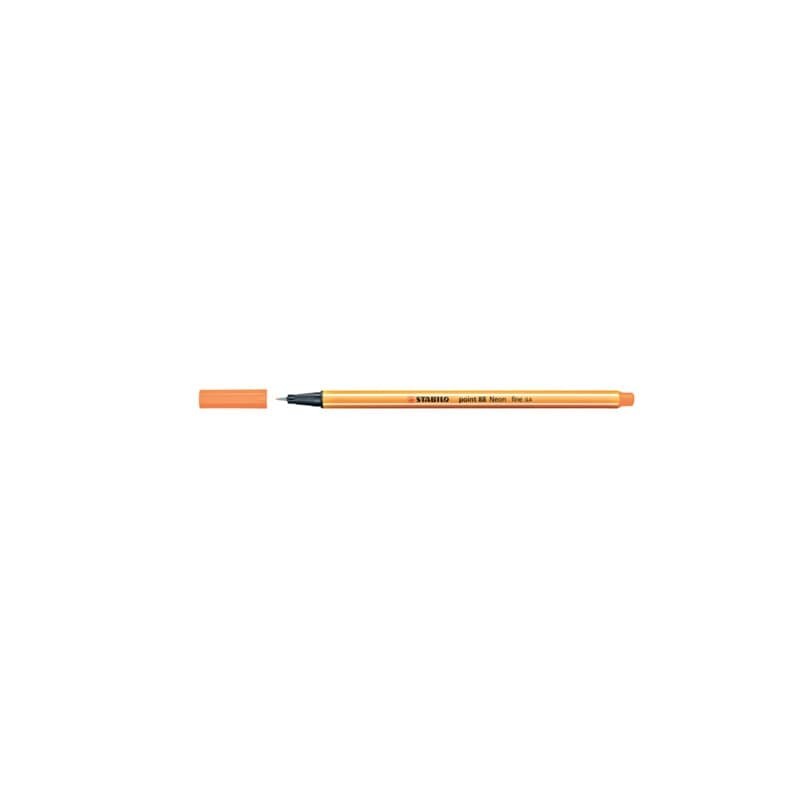 Fineliner Stabilo Point 88® 0,4 mm arancio neon 88/054 (Conf.10)