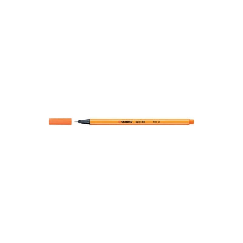 Fineliner Stabilo Point 88® 0,4 mm vermiglio pallido 88/30 (Conf.10)