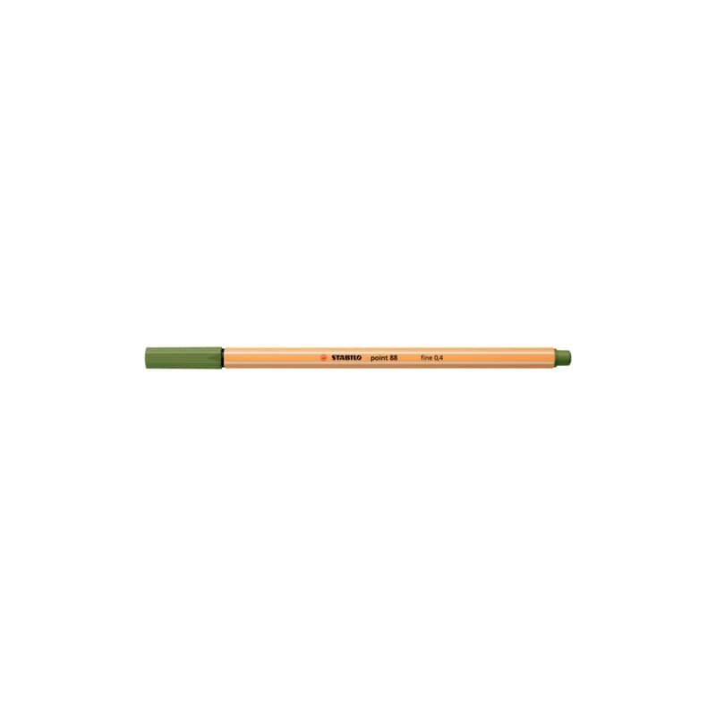 Fineliner Stabilo Point 88® 0,4 mm verde mimetico 88/35 (Conf.10)
