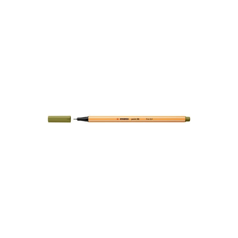Fineliner Stabilo Point 88® 0,4 mm verde muschio 88/37 (Conf.10)