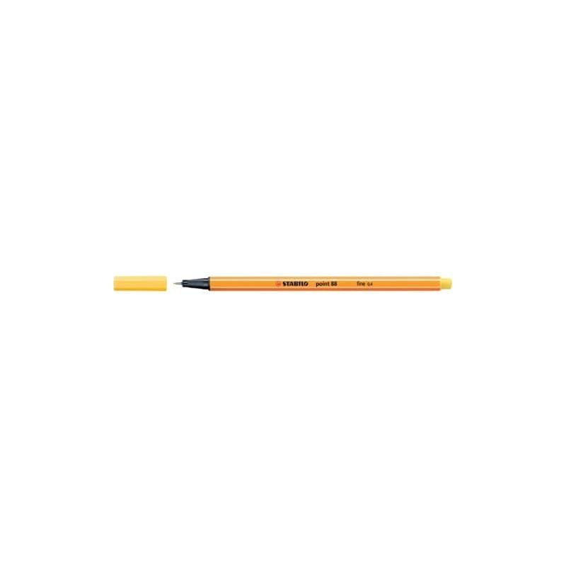 Fineliner Stabilo Point 88® 0,4 mm giallo 88/44 (Conf.10)