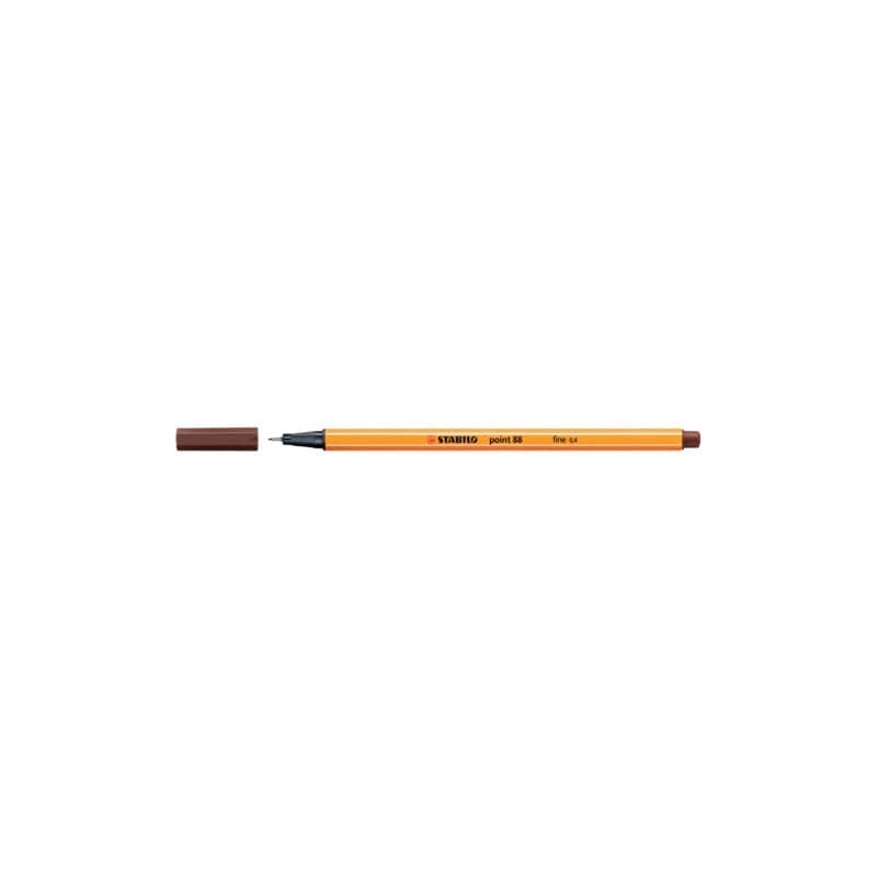 Fineliner Stabilo Point 88® 0,4 mm bruno 88/45 (Conf.10)