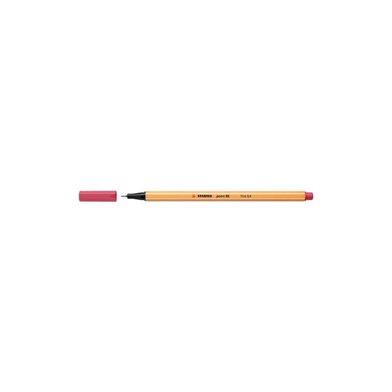Fineliner Stabilo Point 88® 0,4 mm rosso fragola 88/49 (Conf.10)