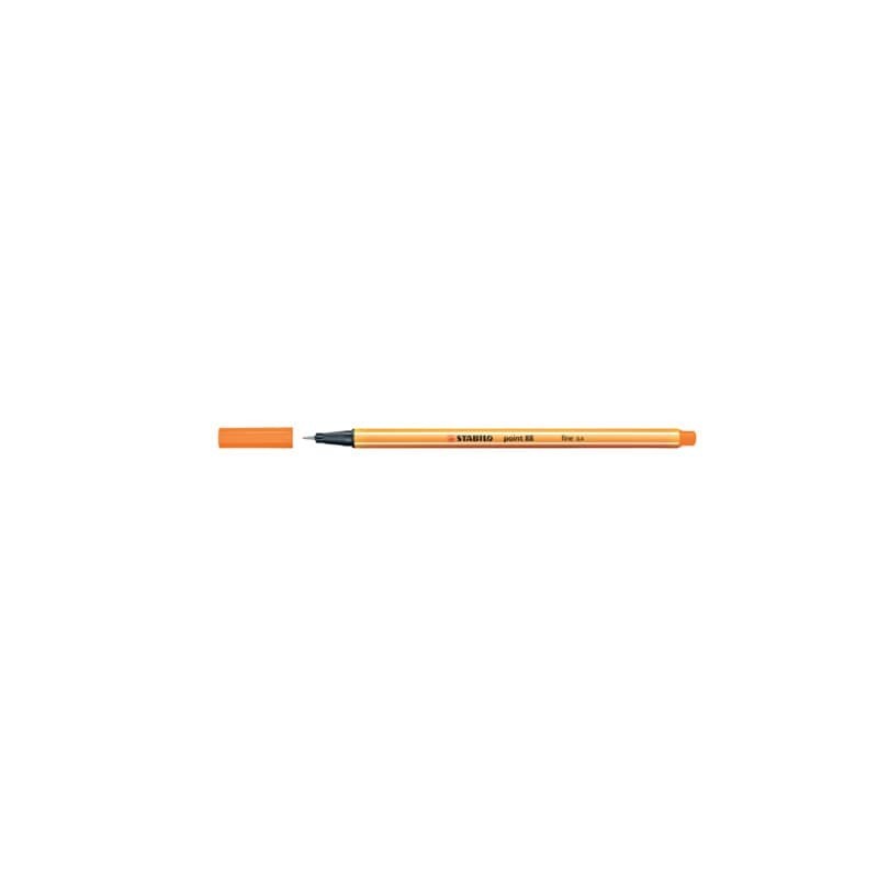 Fineliner Stabilo Point 88® 0,4 mm arancio 88/54 (Conf.10)