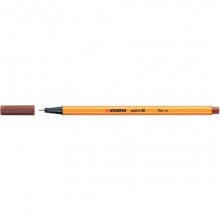 Fineliner Stabilo Point 88® 0,4 mm terra di Siena bruciata 88/75 (Conf.10)