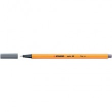 Fineliner Stabilo Point 88® 0,4 mm grigio scuro 88/96 (Conf.10)