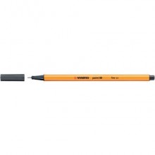 Fineliner Stabilo Point 88® 0,4 mm grigio nerastro 88/97 (Conf.10)