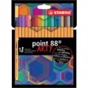 Fineliner Stabilo Point 88® 0,4 mm conf. 18 colori assortiti 8818/1-20