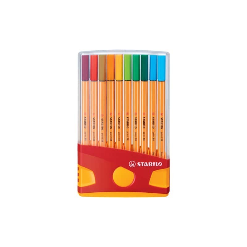 Fineliner Stabilo Point 88® 0,4 mm conf. 20 colori assortiti 8820-03  -14