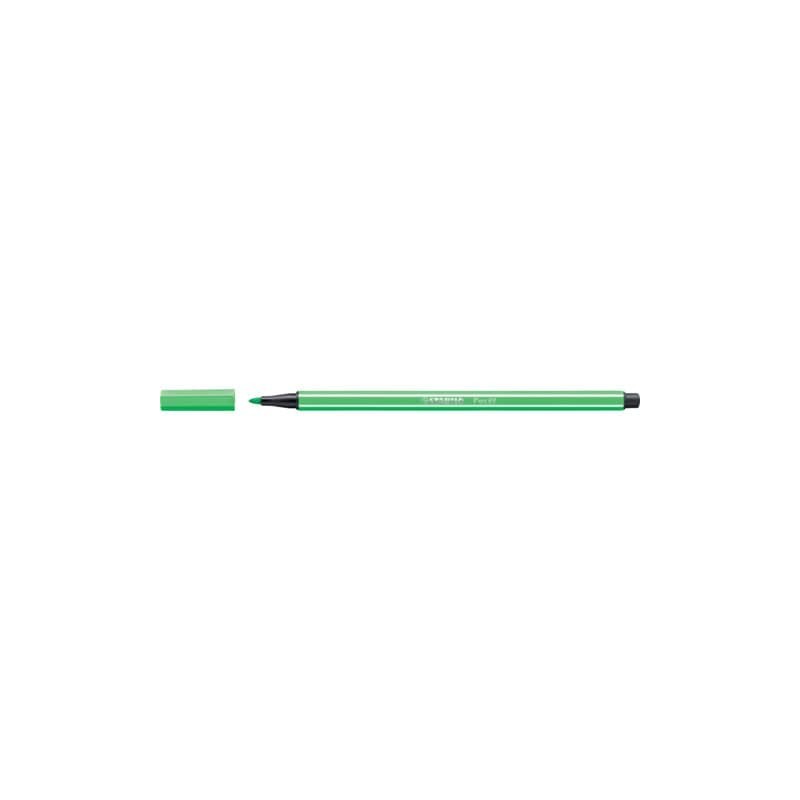 Pennarelli Stabilo Pen 68 tratto 1 mm verde menta 68/16 (Conf.10)