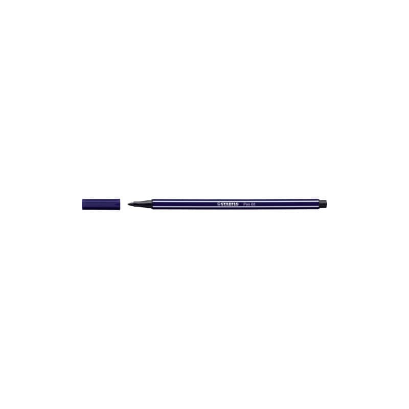 Pennarelli Stabilo Pen 68 tratto 1 mm blu prussia 68/22 (Conf.10)