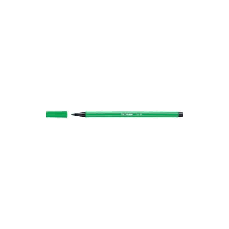 Pennarelli Stabilo Pen 68 tratto 1 mm verde 68/36 (Conf.10)