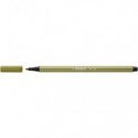 Pennarelli Stabilo Pen 68 tratto 1 mm verde muschio 68/37 (Conf.10)