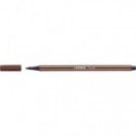 Pennarelli Stabilo Pen 68 tratto 1 mm bruno 68/45 (Conf.10)