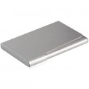 Portabiglietti da visita Durable BUSINESS CARD BOX alluminio argento metallizz. fino a 20 biglietti - 241523
