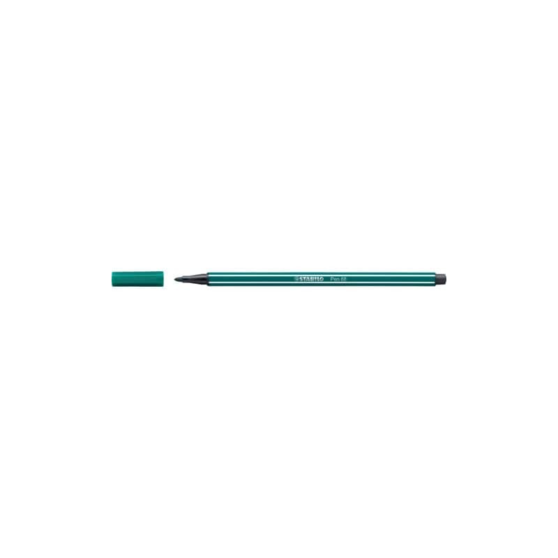 Pennarelli Stabilo Pen 68 tratto 1 mm verde turchese 68/53 (Conf.10)
