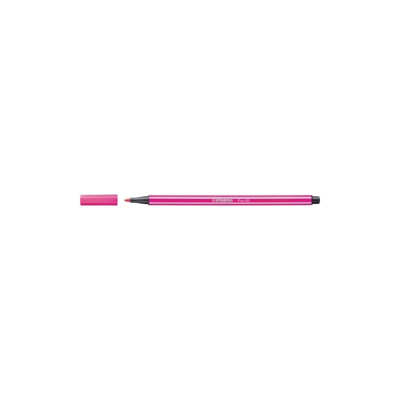 Pennarelli Stabilo Pen 68 tratto 1 mm rosa scuro 68/56 (Conf.10)