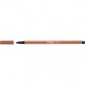 Pennarelli Stabilo Pen 68 tratto 1 mm terra di Siena - 68/75 (Conf.10)