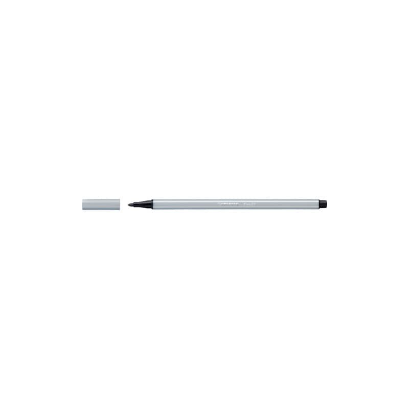 Pennarelli Stabilo Pen 68 tratto 1 mm grigio freddo chiaro 68/94 (Conf.10)