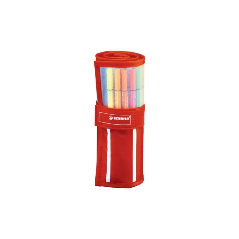 Pennarelli Stabilo Pen 68 tratto 1 mm rollset classico conf. 30 colori assortiti - 6830-2