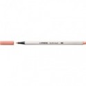 Pennarello Stabilo Pen 68 brush - punta a pennello - M 1 mm rosa chiaro 568/26 (Conf.10)