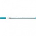 Pennarello Stabilo Pen 68 brush - punta a pennello - M 1 mm azzurro chiaro - 568/31 (Conf.10)