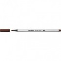 Pennarello Stabilo Pen 68 brush - punta a pennello - M 1 mm bruno 568/45 (Conf.10)