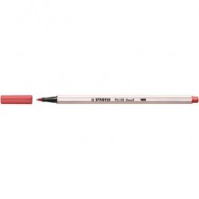 Pennarello Stabilo Pen 68 brush - punta a pennello - M 1 mm ruggine 568/47 (Conf.10)
