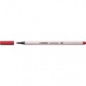 Pennarello Stabilo Pen 68 brush - punta a pennello - M 1 mm rosso scuro 568/50 (Conf.10)