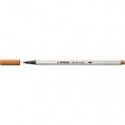 Pennarello Stabilo Pen 68 brush - punta a pennello - M 1 mm ocra scuro 568/89 (Conf.10)
