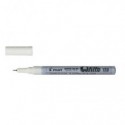 Marcatore a vernice Pilot Super Color punta in fibra di acrilico 1 mm bianco - 002725 (Conf.12)