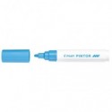 Marcatore multisuperficie Pilot Pintor a base d'acqua punta in fibra 4,5 mm azzurro - 002394