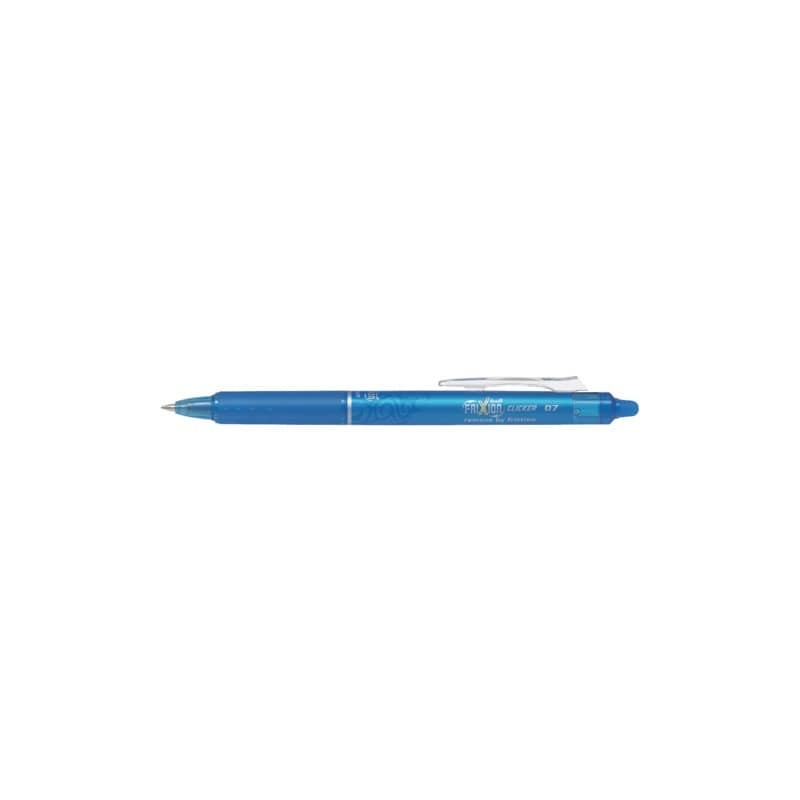 Penna a sfera cancellabile Pilot Frixion Ball Clicker ricaricabile 0,7 mm azzurro - 006794 (Conf.12)