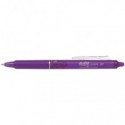 Penna a sfera cancellabile Pilot Frixion Ball Clicker ricaricabile 0,7 mm viola - 006795 (Conf.12)