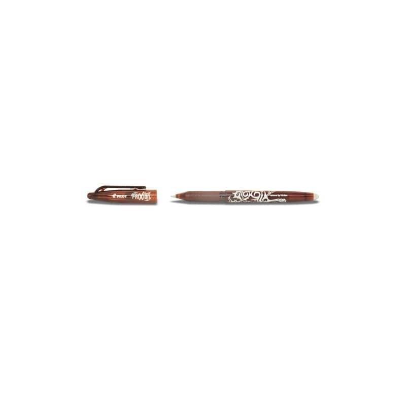 Penna a sfera cancellabile Pilot Frixion Ball punta 0,7 mm marrone - 006607 (Conf.12)
